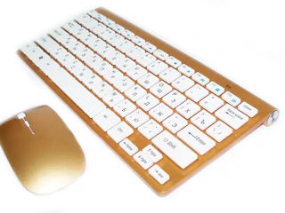 Комплект Беспроводная клавиатура и мышка Ultra-thin Combo универсальная ультратонкая