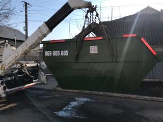 Evacuarea deseurilor de constructii / Evacurea gunoiului container 8m3 / Вывоз строительного мусора foto 7