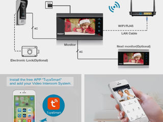 TMEZON Interfon video smart WiFi (новый) foto 3