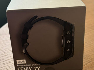 Ceas inteligent Garmin Fenix 7X Solar Gray, nou sigilat! foto 3