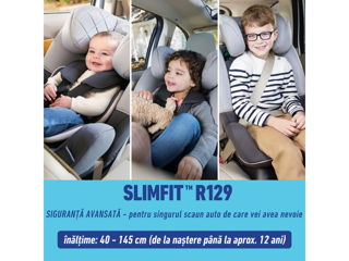 Scaun auto Graco SlimFit i-Size 0-12 ani Midnight foto 5