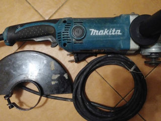 Большая болгарка Makita 2000 watt (защитой + ручка) и малая Makita 1300 watt - оригинальные foto 2