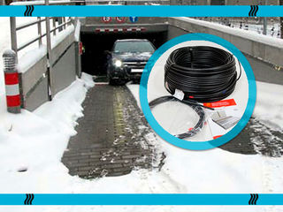 Снеготаяние из Нидерландов для дорожек, ступеней, заездов и выездов саморегулирующийся кабель Акция! foto 4