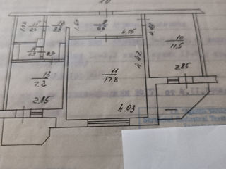 Apartament cu 2 camere, 50 m², Centru, Anenii Noi foto 1