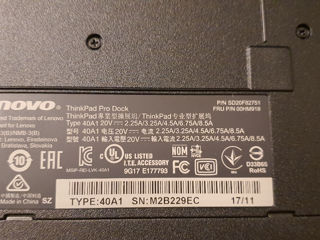 Lenovo ThinkPad Pro Dock 40A1 foto 6