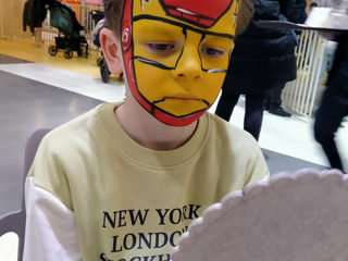 Face Painting. Аквагрим на детский праздник! Pictura pe față! Рисунки на лице/на руке для детей. фото 5