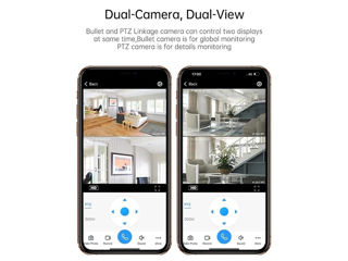 2in1 Видеокамеры новые IP WiFi Robot UNV 4MP UHD foto 7