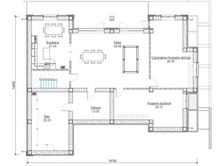 Casă de locuit individuală cu 2 niveluri / stil clasic / 340.62 / 3D / renovare / construcții foto 5