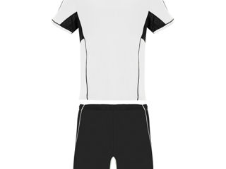Set sport BOCA (tricou + pantaloni scurți) alb cu negru / Спортивный сет BOCA (майка+шорты) белый... foto 1