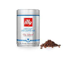 Illy Boabe Decaffeinato 100 % Arabica Moale Si Echilibrată 250 G Cafea Fără Cofeină