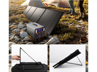 Power bank 650W plus Solar panel portable 100W CONECTAT TOATA CASA! STAȚIE FOARTE MISTO foto 5