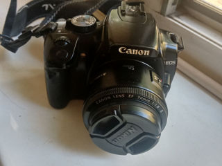 продам зеркалку canon eos 400d + портретник 50мм + SD 32G