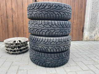 Urgent Hankook 175/65/14 de iarnă pe discuri 4x98