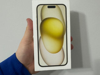 Vind iPhone 15 Plus 256Gb Yellow , Sigilat , Garantie 1 An