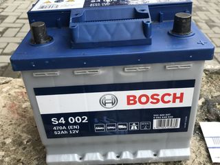 Аккумулятор bosch 12V 470A 52 Ah foto 2