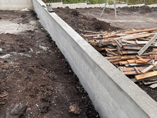 Строитеьство фундаметов  / construcții din beton armat foto 5