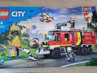 LEGO City 60374 Masina de pompieri