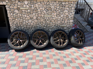 Jante Borbet R19 + Anvelope Hankook 245/40 R19 Iarnă R19 foto 5