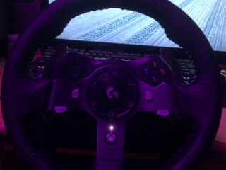 Продам идеальный руль logitech g920 + КПП H shifter foto 4