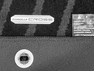 Toyota Corolla Cross Floor Mats, 5 pcs Set, 2022, 2023, 2024, 2025, Toyoya Genuine OEM foto 4