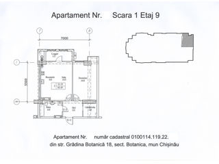 Apartament cu 1 cameră, 63 m², Botanica, Chișinău foto 4