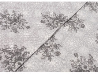 Set Cuvertura Fabric Cotton 60% NT100 220*200, 2791 GRI+2 Fete de perna 50*70 foto 3