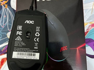 AOC AGM500 Gaming Mouse, black 400-5000 DPI foto 2