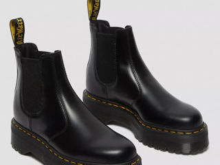 Dr Martens botine/ полуботинки - 2976 Smooth Leather Platform Chelsea Boots