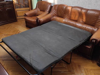 set de mobilă clasică de lux din lemn natural foto 4