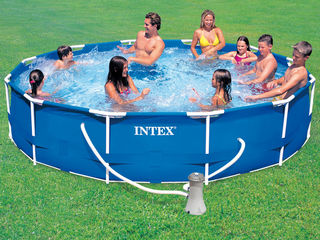 Каркасный бассейн Intex 28202, (305 x 76 см) (Картриджный фильтр-насос 2006 л/ч) foto 1