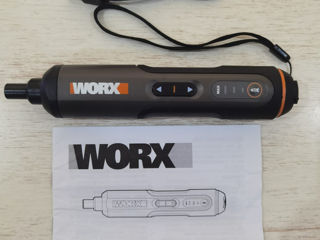 Продаю новую аккумуляторную отвертку-шуруповерт Worx WX240 foto 2