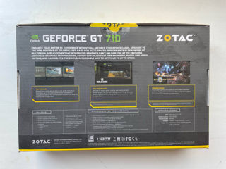 Zotac GT 710 Zone edition 1 GB, DDR3, 64 bit фото 3