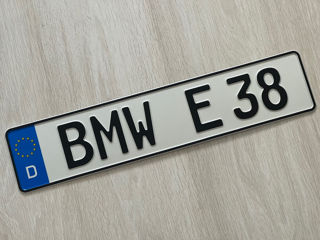 Номерные знаки BMW Germany BMW M3 ,M5,e34,e36,e28,e30,e21,e39,e38 и др. foto 4