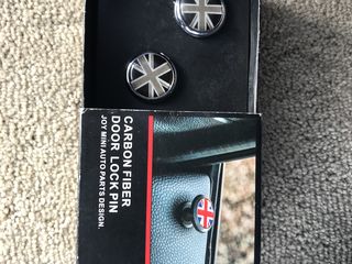 Mini cooper lock pin carbon foto 0