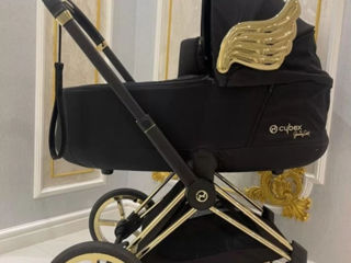 Cybex Priam Jeremy Scott 2 в 1 с золотыми крыльями