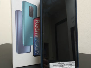 Xiaomi Redmi Note 9 3/64Gb, 1790 lei