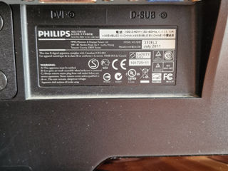 Vind Monitor Philips 23" (58.4 cm) E-line is stare ideala foto 4