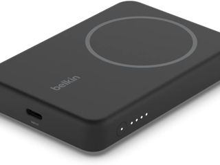 New Belkin BoostCharge Wireless Power Bank 5K w/MagSafe 5000mAh/ 12W за полцены! foto 2