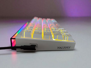 [Nou] Ajazz NK68 Tastatura Mecanică Hot-Swappable RGB (Switchuri Rosii) foto 16