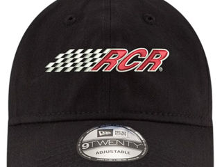 Men's New Era Black Richard Childress Racing Enzyme Washed 9TWENTY Adjustable Hat foto 2