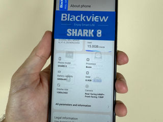 BlackView Shark 8 128/256gb Nou! foto 2