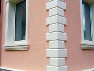 Теплоизоляция фасада.  фасадный декор.  фигурная резка пенопласта. foto 7