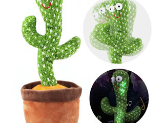 Cactus Dansator si Vorbitor de jucarie repeta, melodii, lumini foto 7
