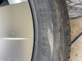 215/55 R17 Skoda Superb Original! foto 4