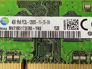 Оперативная память DDR3 PC3L-12800S Samsung для ноутбука Samsung ram Memory  4GB DDR3 PC3L/PC3,1333, foto 1