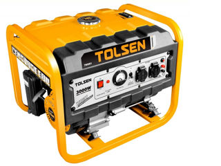 GENERATOR ELECTRIC PE BENZINA 3000 W, TOLSEN - 4 rate 0% - Livrare - Credit - Electron.md