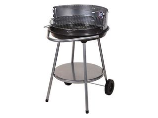 Gratar Rotund Cu Picioare Bbq D51Cm, H82Cm, 2Plase, Raft, 2Roti