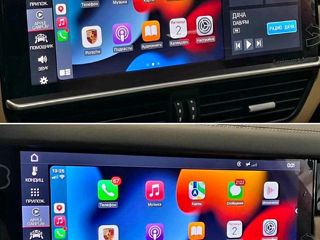 Carplay fullscreen porsche panamera cayenne macan taycan / vw touareg foto 2