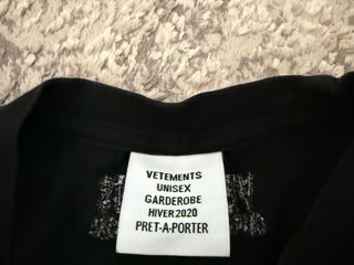 Футболка Vetements оригинал  foto 3