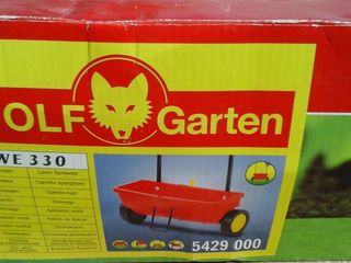 Сеялка Wolf Garten WE-330 Germany, универсальная- летом сеять и удобрять, зимой - песок и реагенты W foto 6